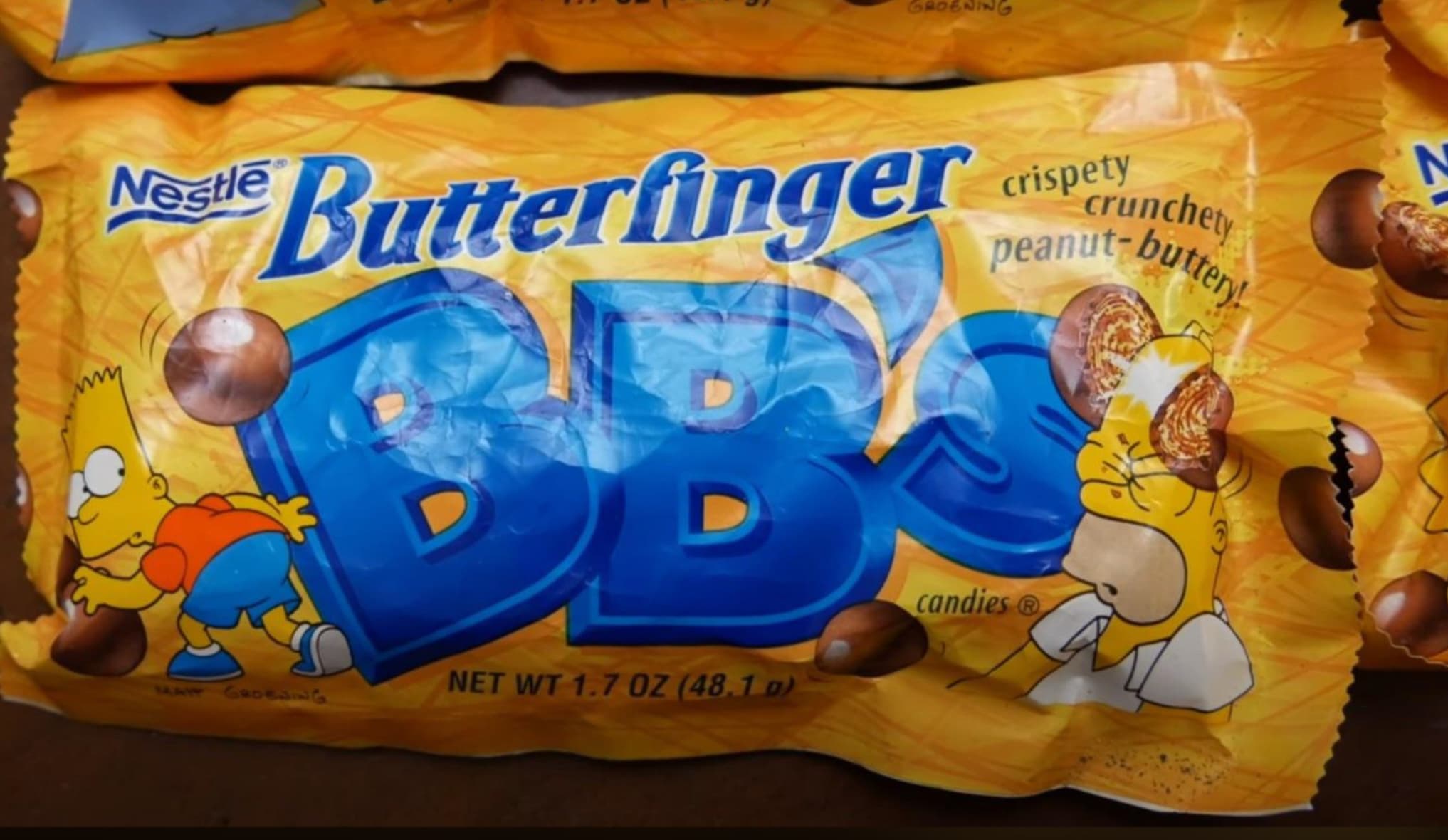 snack - Groend Nestle Butterfinger D Katy Groeng Net Wt 1.7 Oz 48.1p crispety crunchety peanut buttery! candies N